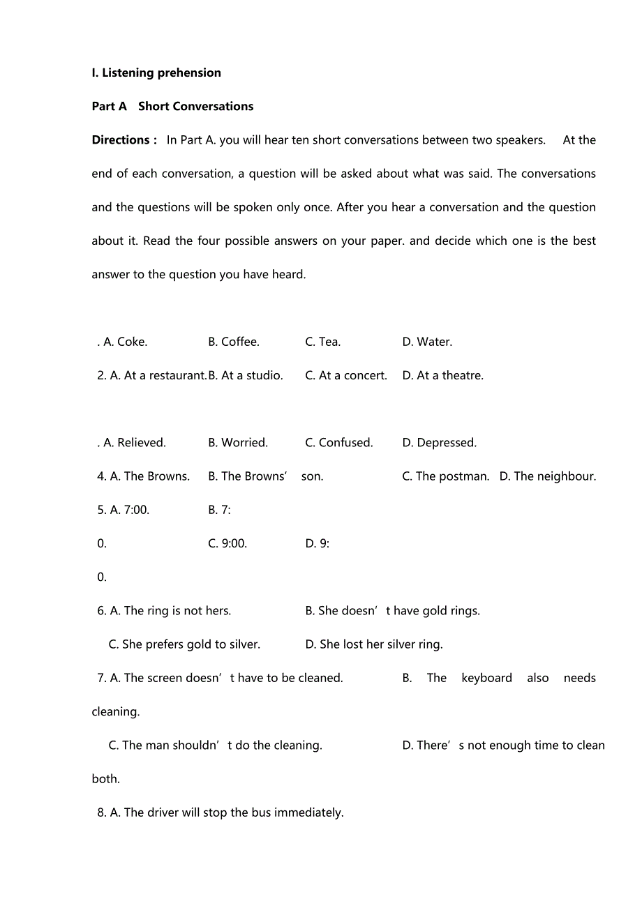 2007年上海高考英语试题及答案 .doc_第2页