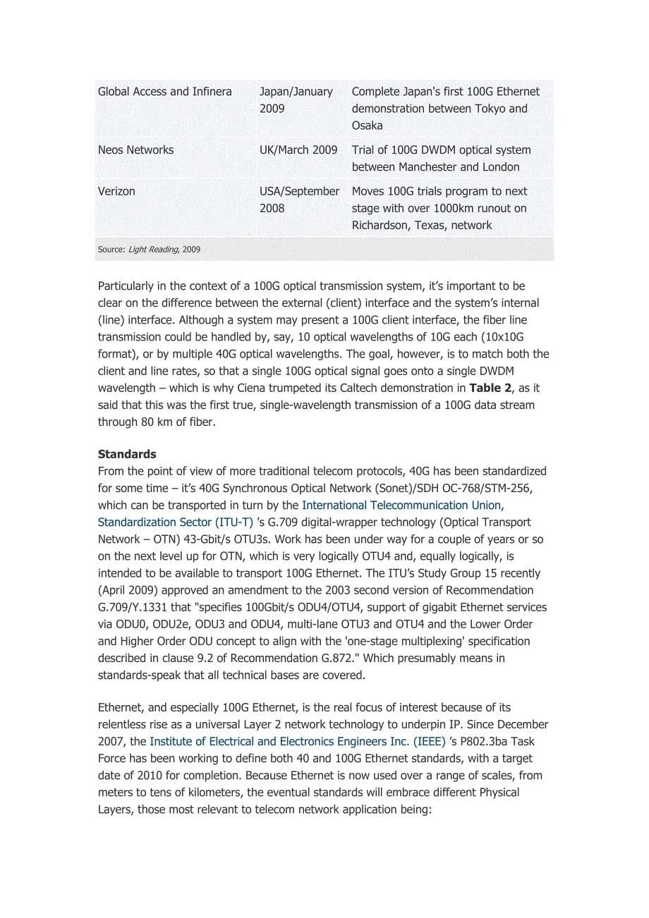 最新40G与100G供应商调查报告_第5页