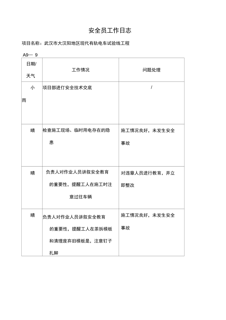 安全员工作日志_第1页