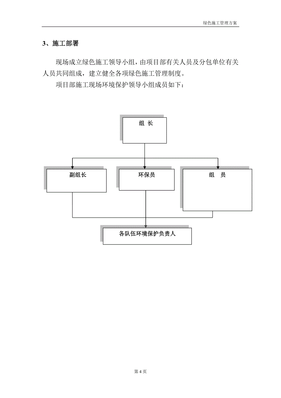 北京某工程施工现场绿色施工管理方案_第4页