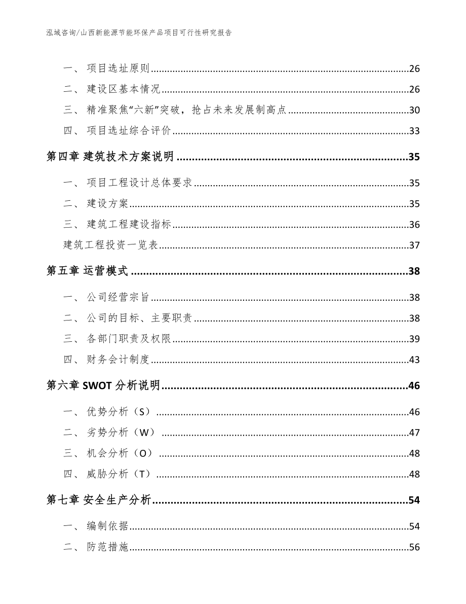 山西新能源节能环保产品项目可行性研究报告（模板）_第3页