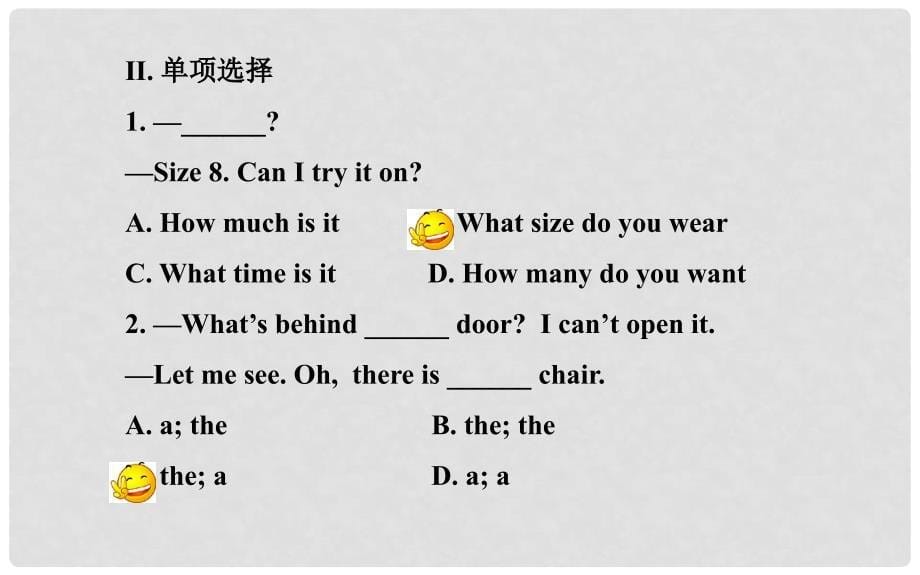 九年级英语上册 Unit 3 Buying and Selling Lesson 24课件 冀教版_第5页