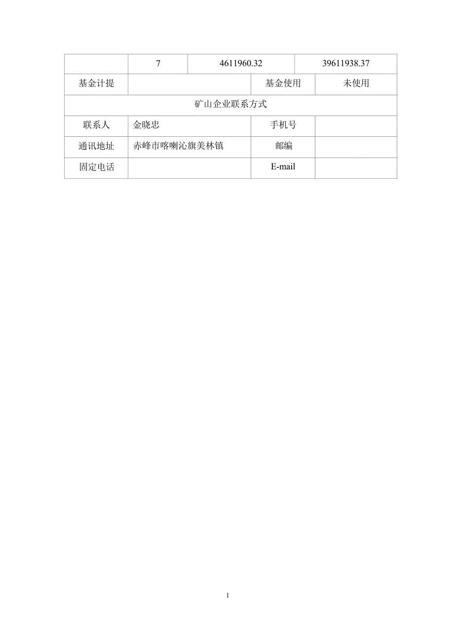 旺业店平台沟萤石矿2022年度矿山地质环境治理计划书.docx_第5页