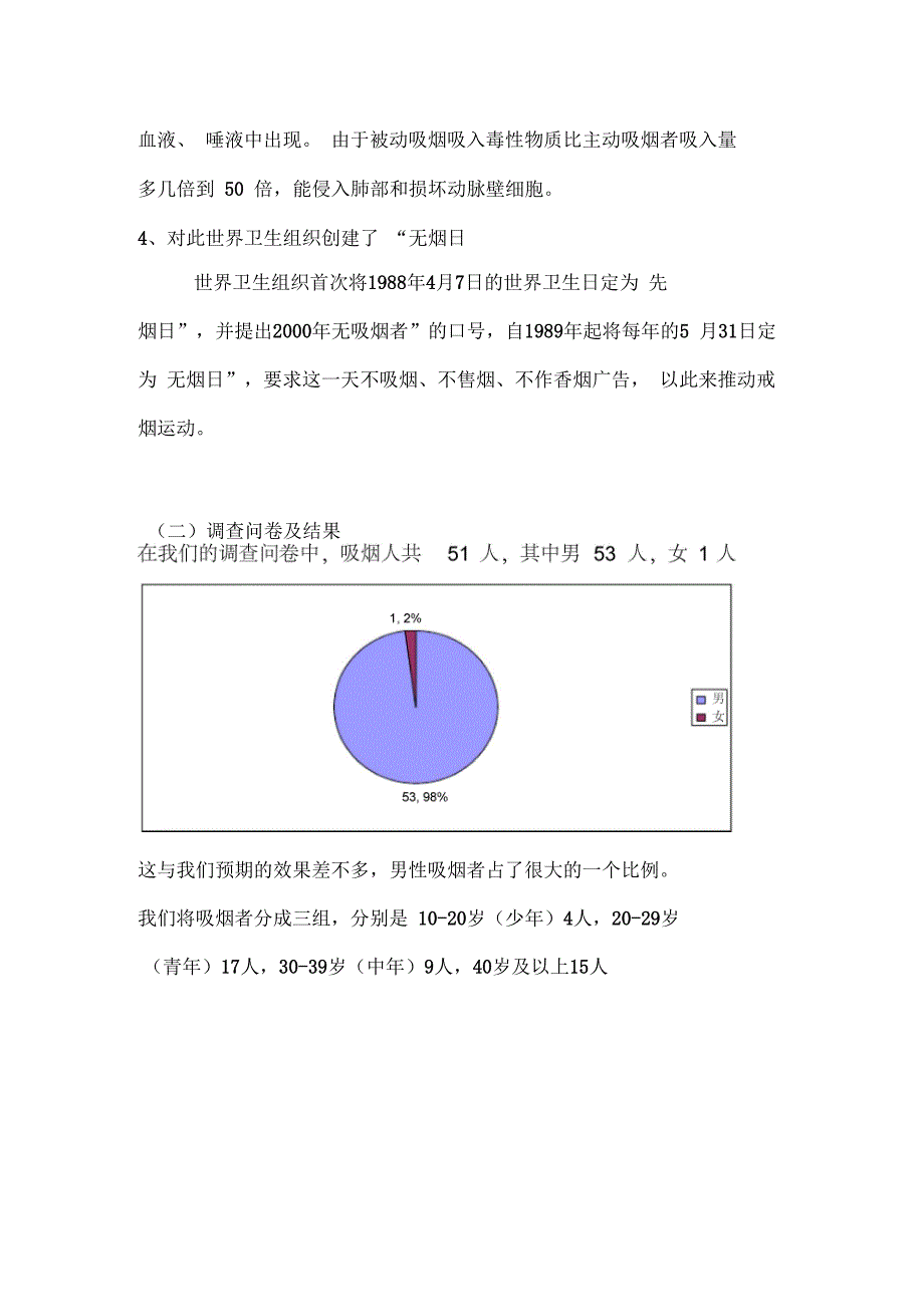 吸烟的危害之研究性学习报告_第3页