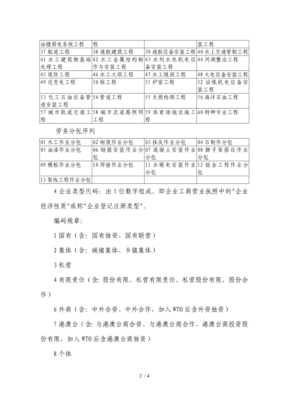 建筑业企业资质证书编填写说明_第2页