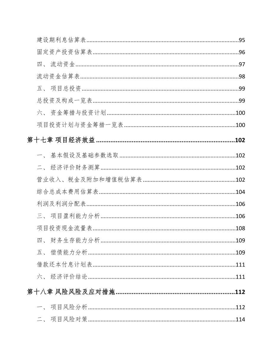 宁夏液晶显示模组项目可行性研究报告_第5页