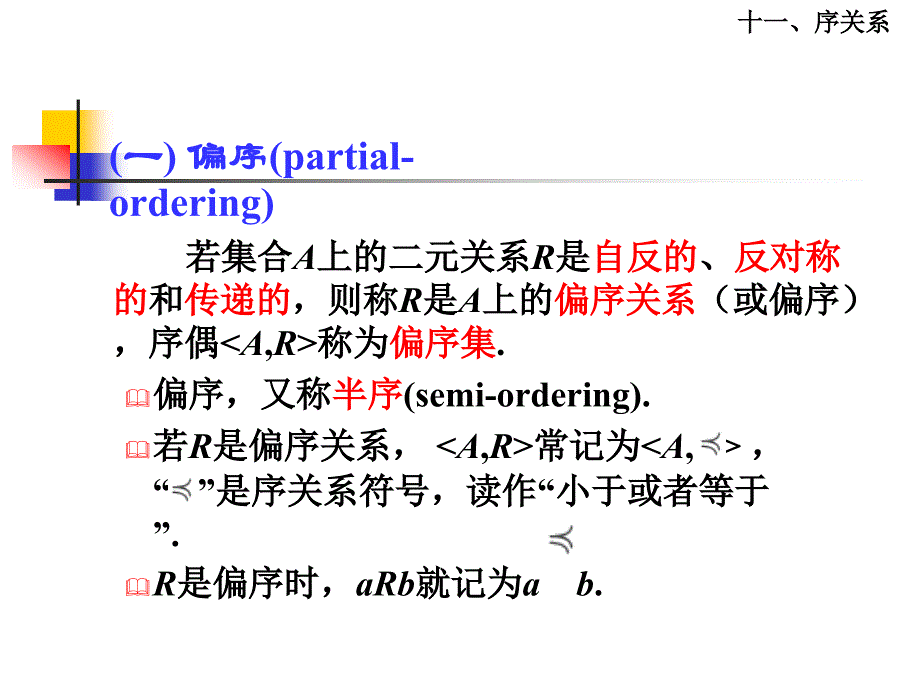 离散数学课件：3-11 序关系_第2页