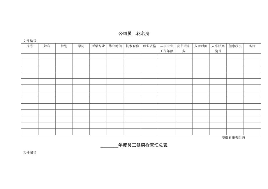 《管理制度表格》word版_第1页