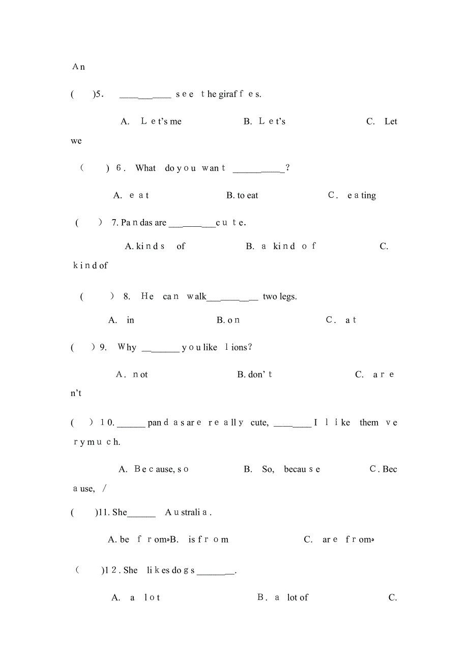 Unit-5-Why-do-you-like-pandas导学案_第3页