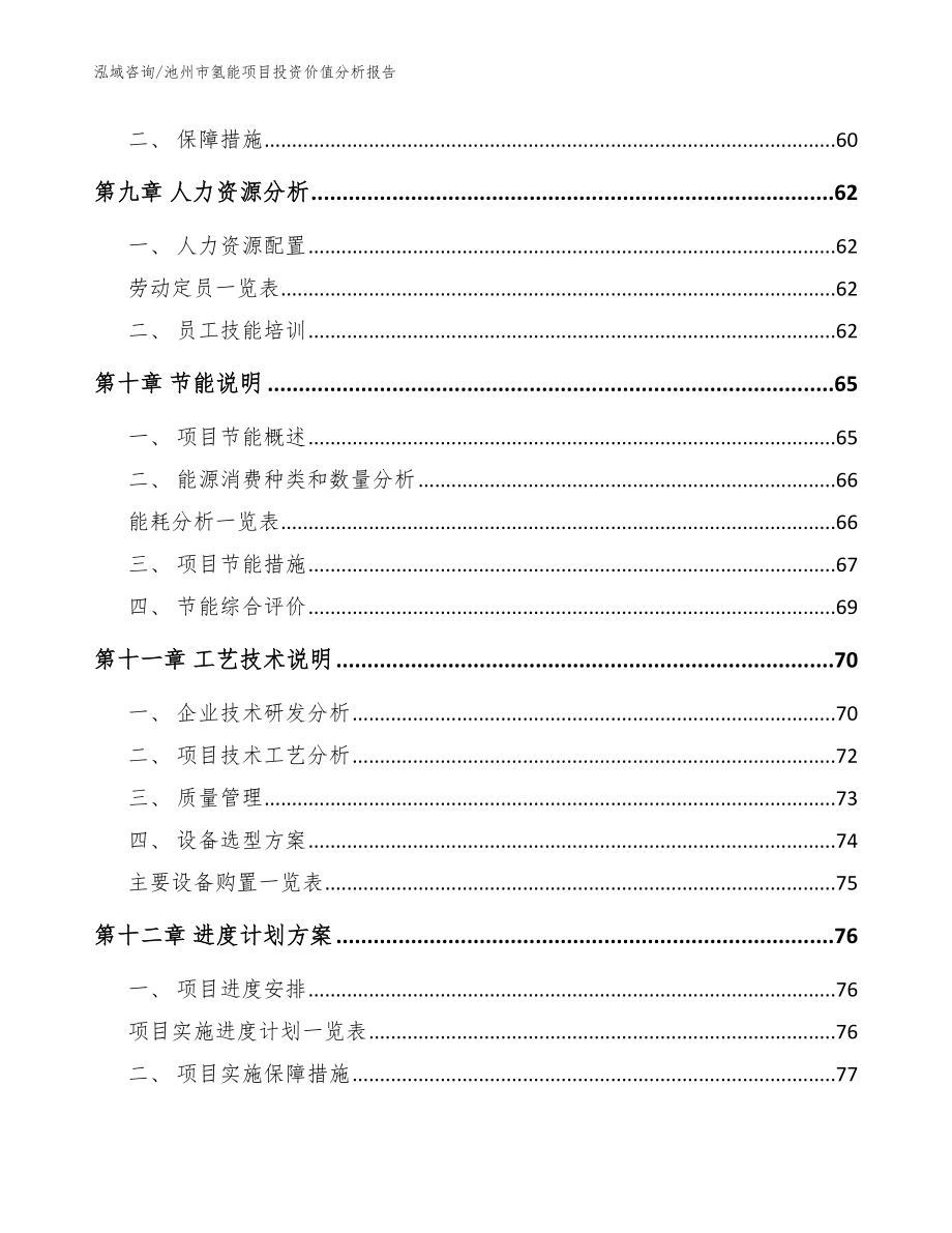 池州市氢能项目投资价值分析报告【模板范本】_第4页