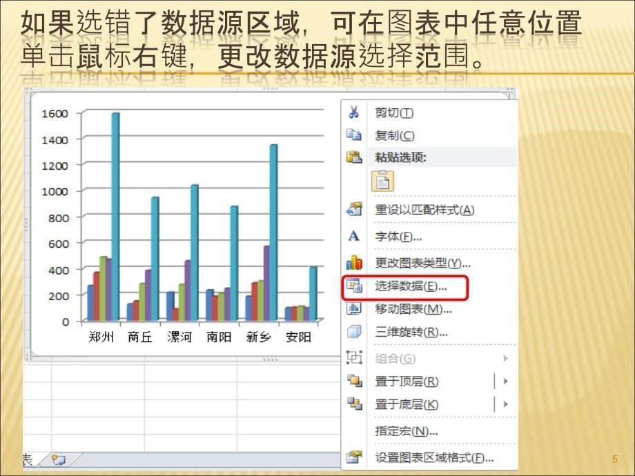 excel图表制作教程ppt课件_第5页