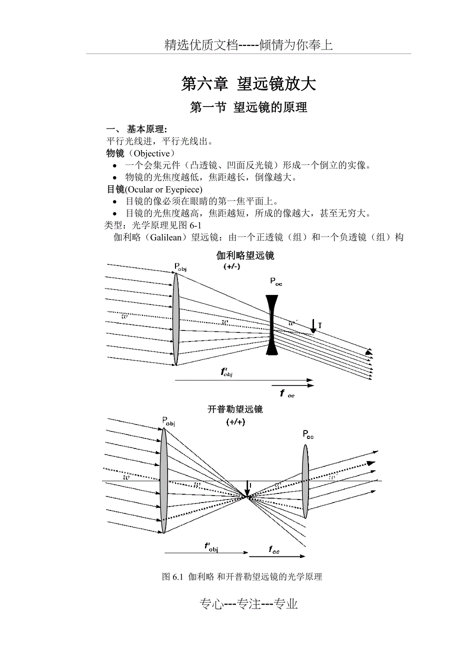 第06章-望远镜的放大_第1页