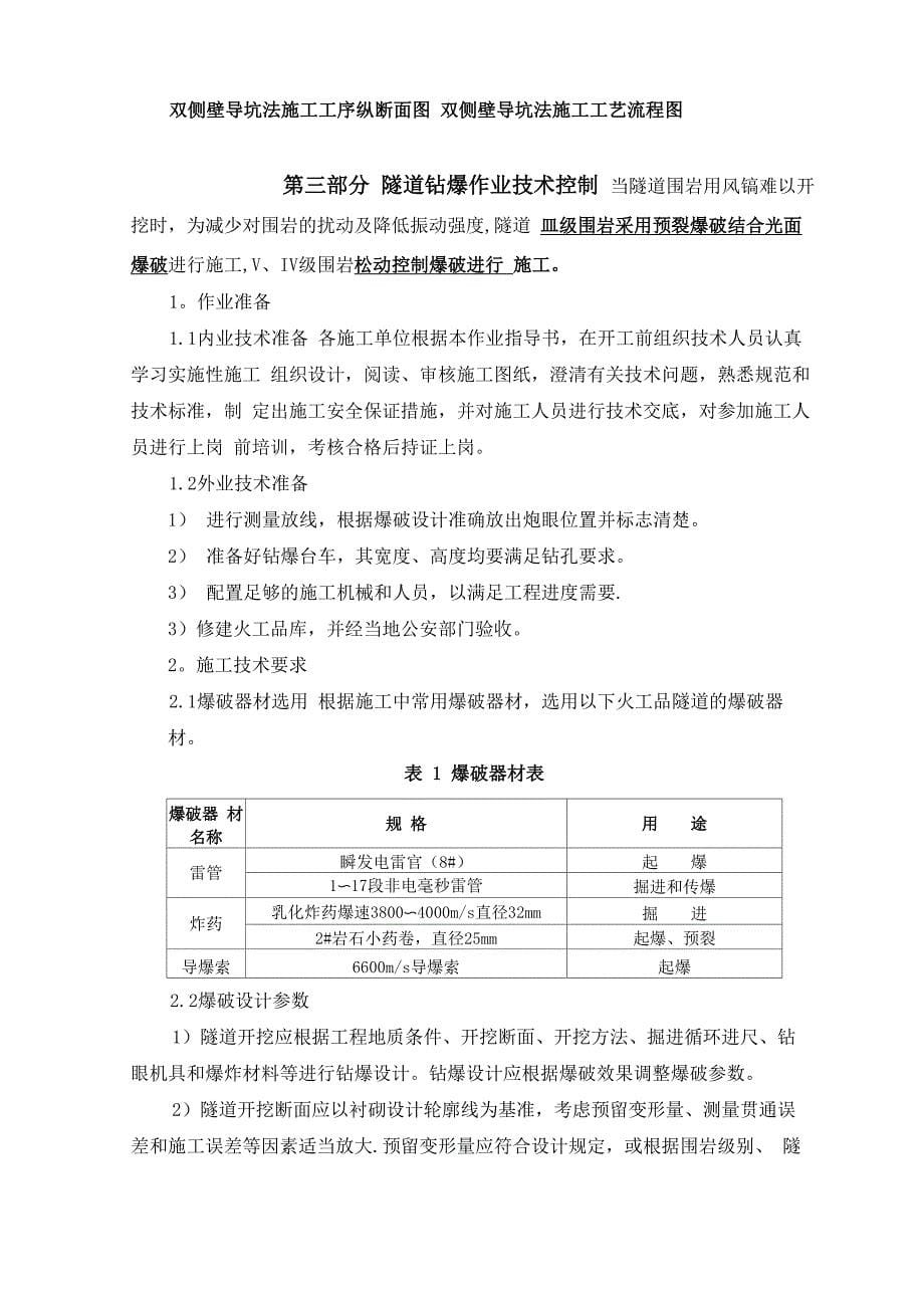 隧道开挖及支护施工方案_第5页