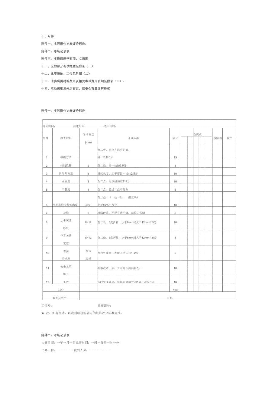 砌筑工技能大赛_第5页