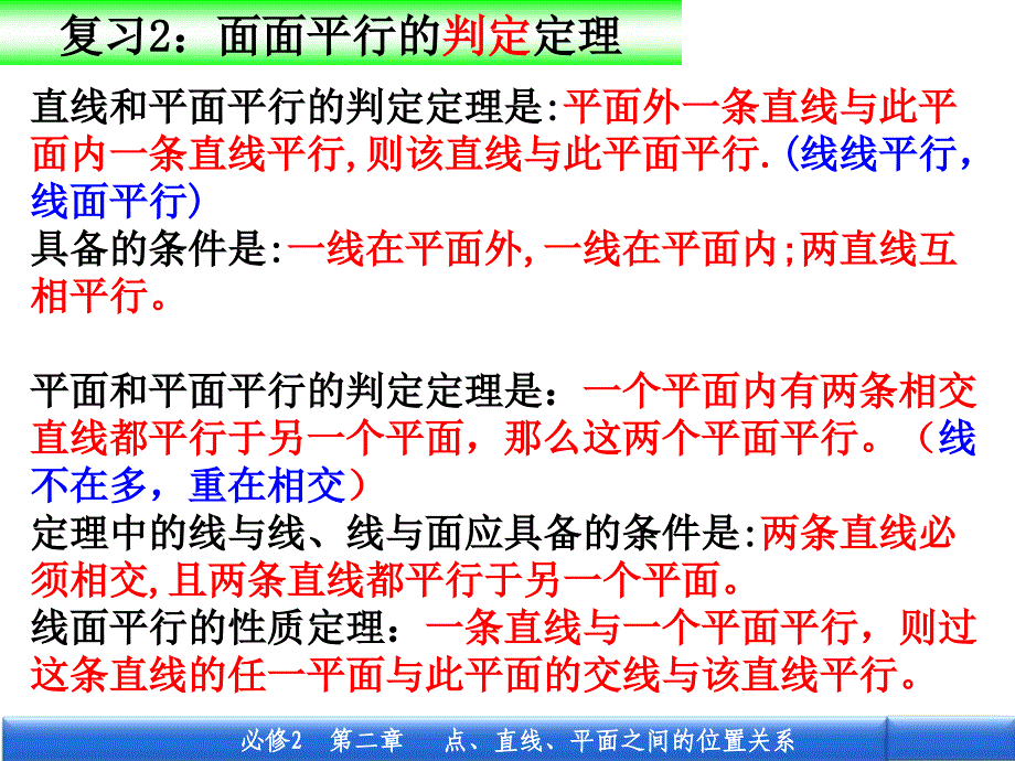 2.2.4平面与平面平行的性质定理_第3页