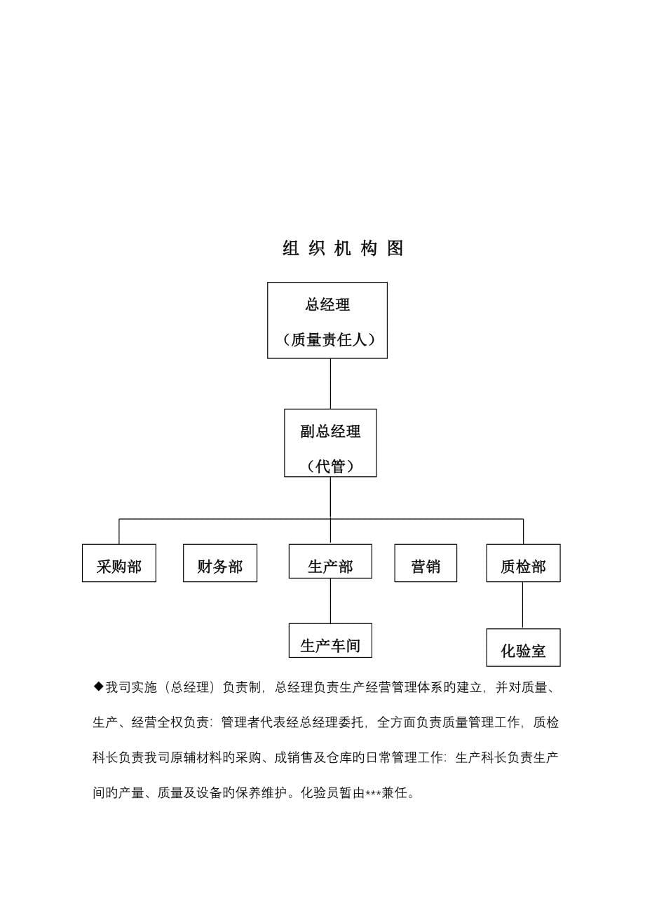 食品有限公司质量管理手册.doc_第5页