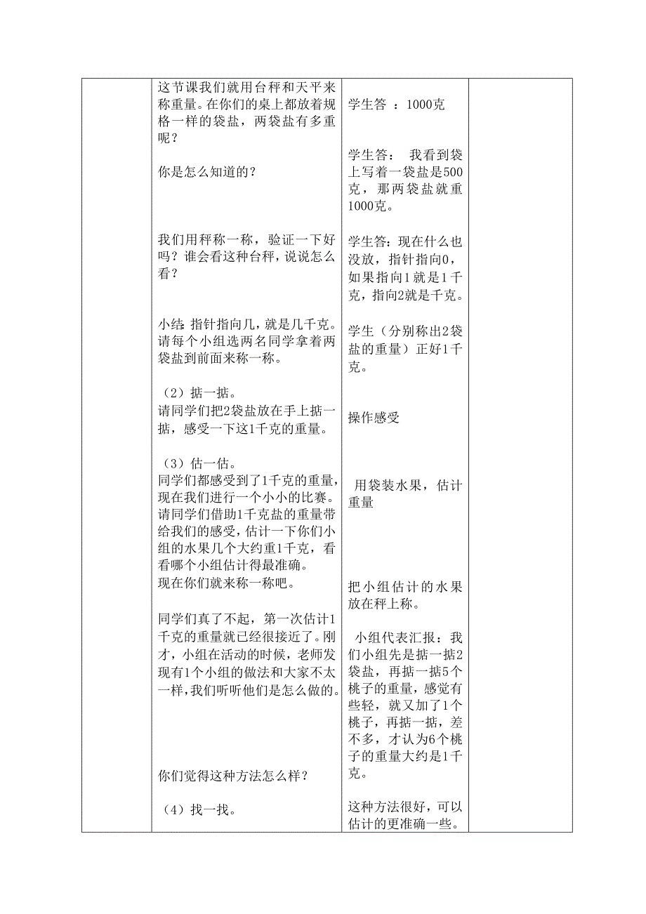 教学设计千克、克、吨_第2页