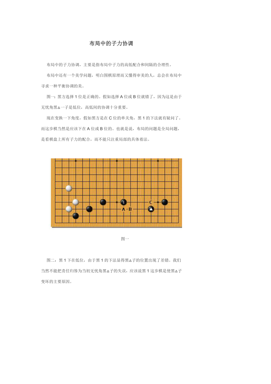 围棋基本布局_第1页