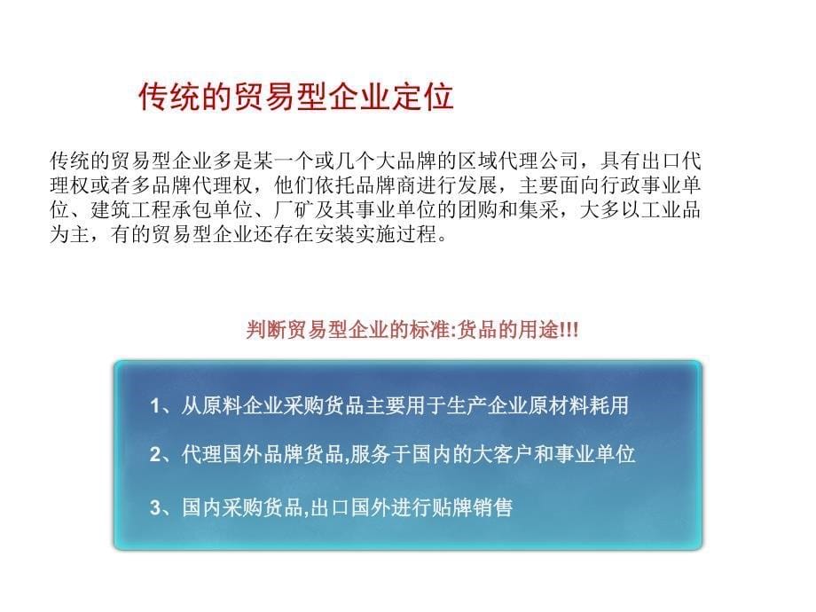 贸易企业最佳经营实践课件_第5页