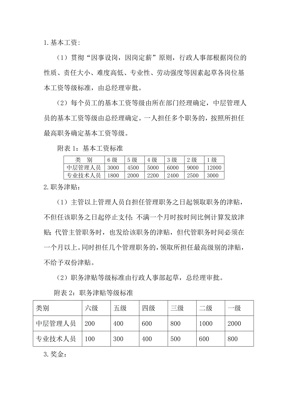 工程公司薪酬管理制度.doc_第2页