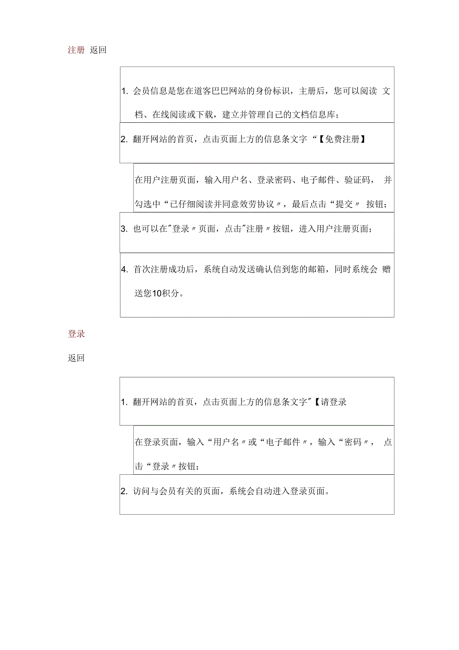 道客巴巴使用说明手册_第1页