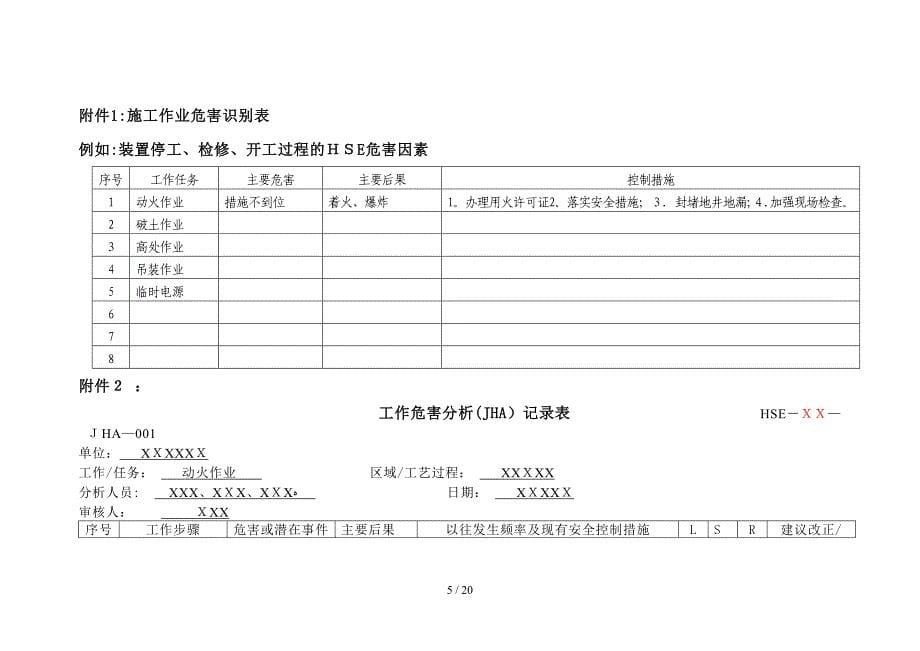 HSE(作业指导书)管理_第5页