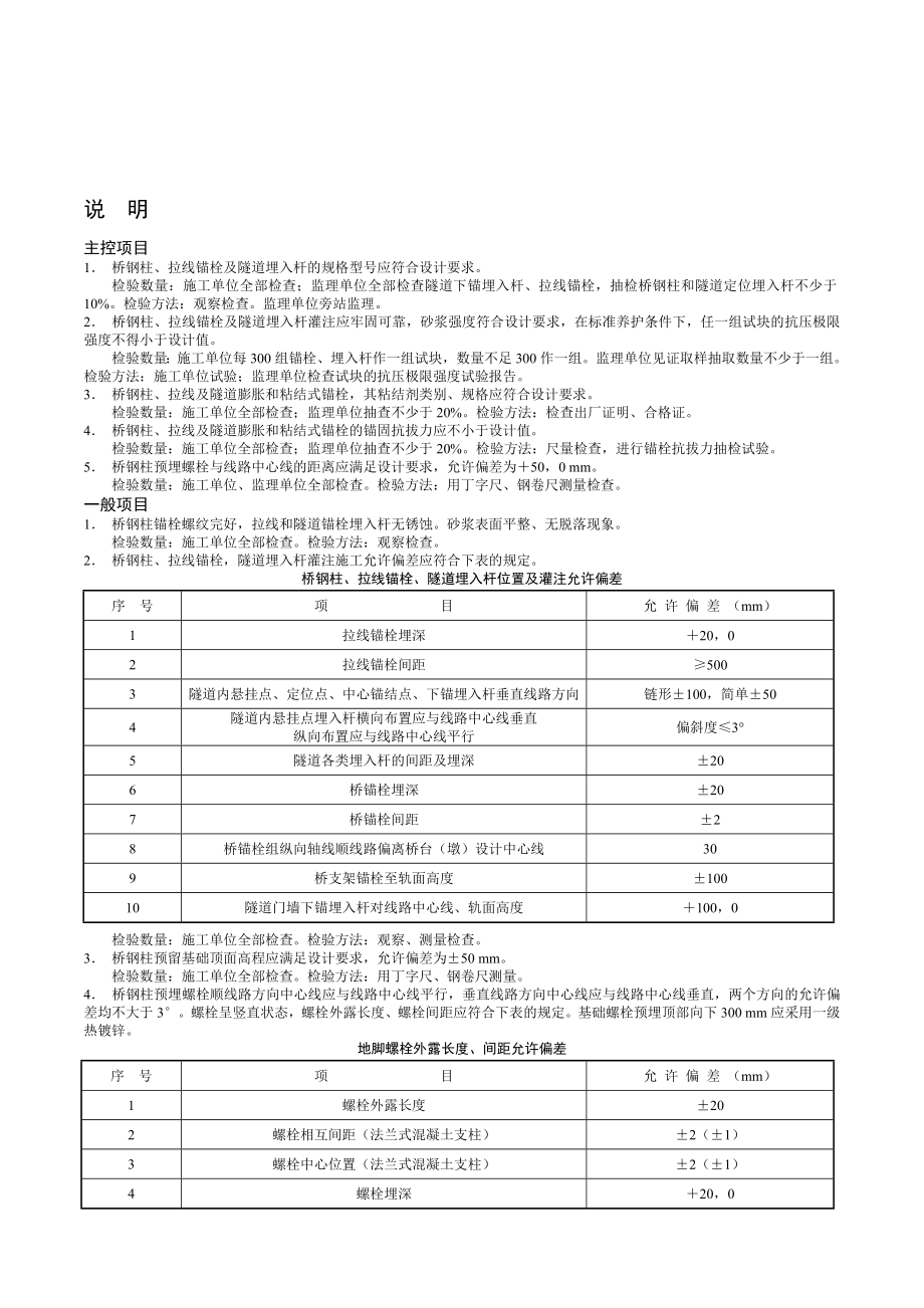 接触网检验批质量验收表格.doc_第4页