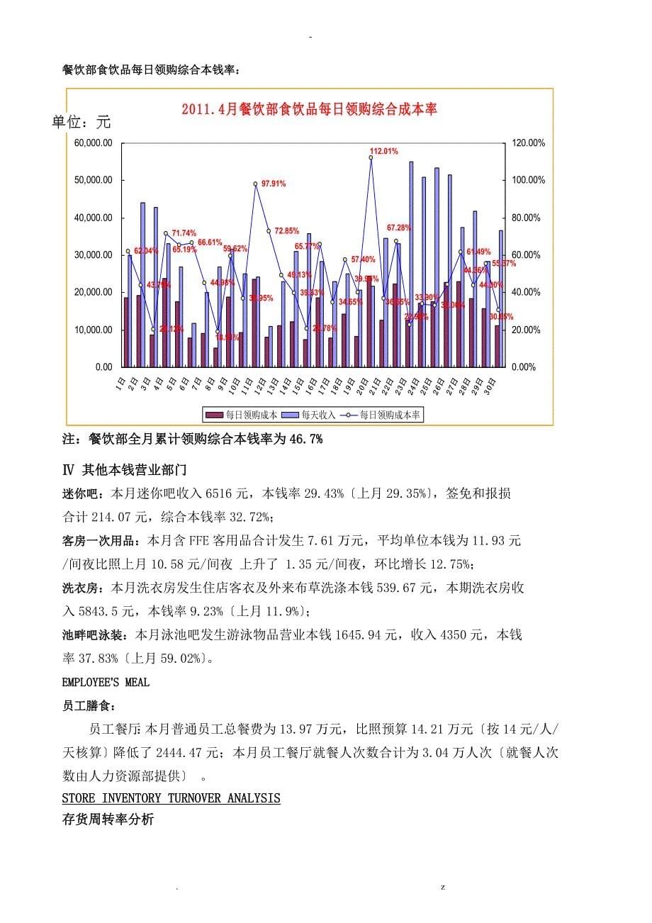 餐饮成本分析案例_第5页