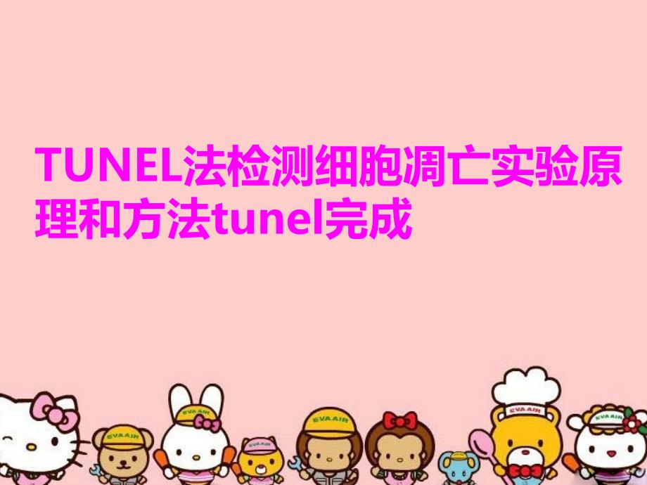 TUNEL法检测细胞凋亡实验原理和方法tunel完成教学文案_第1页