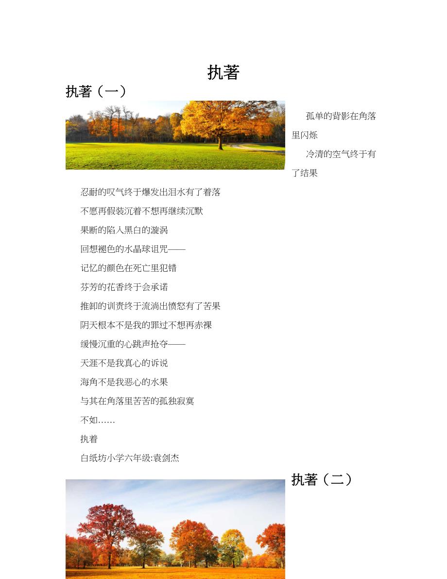 执著(共10篇).docx_第1页