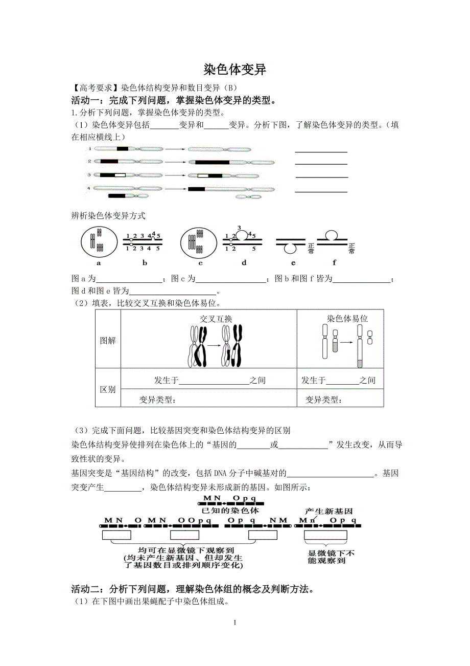 染色体变异_第1页