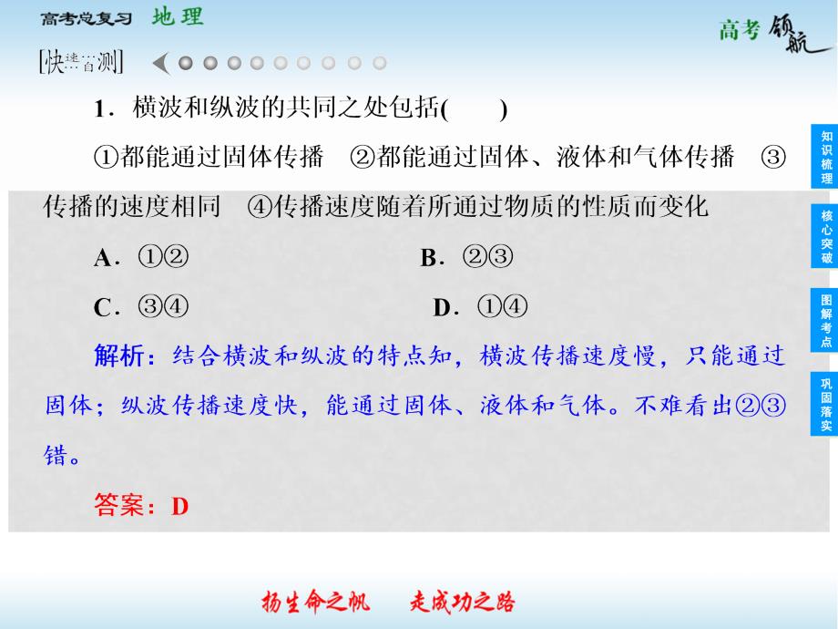 高考地理总复习 15 地球的圈层结构课件 新人教版必修1_第4页