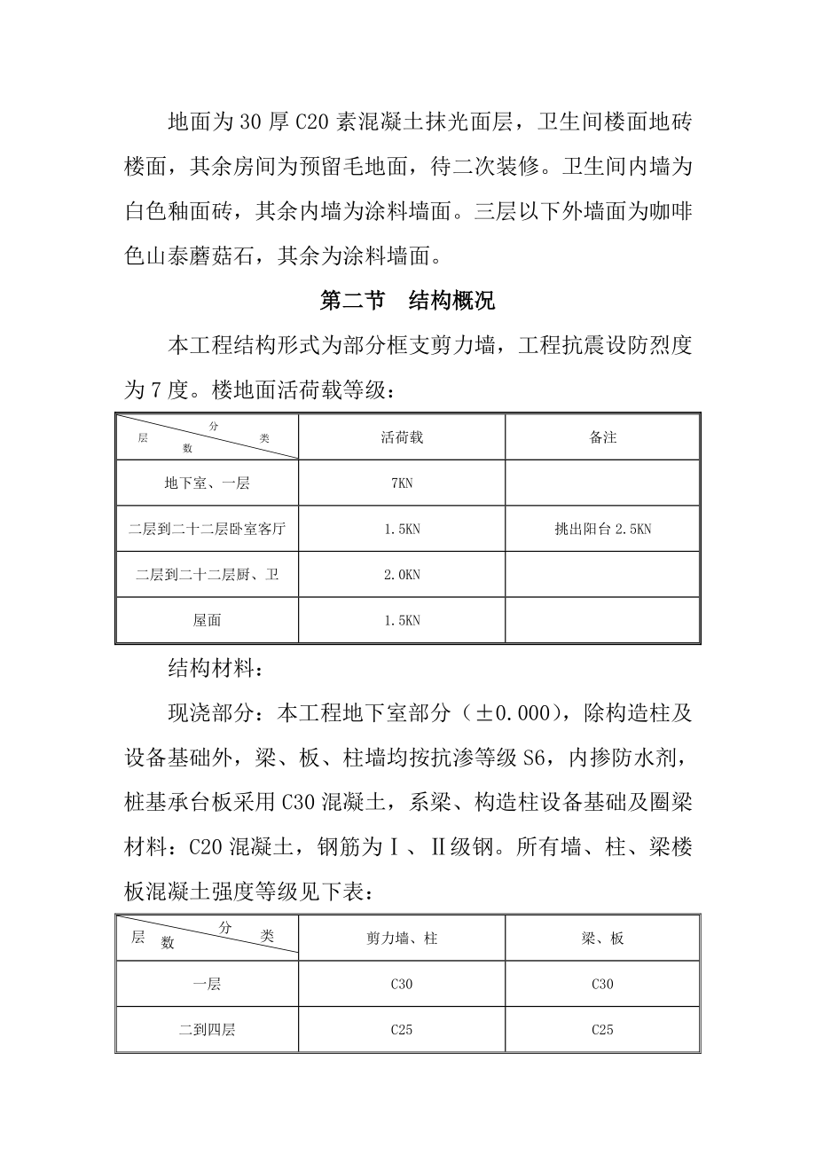 新华二厂高层住宅楼施工组织设计_第4页