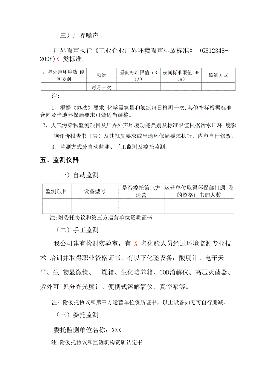 自行监测方案模板_第3页