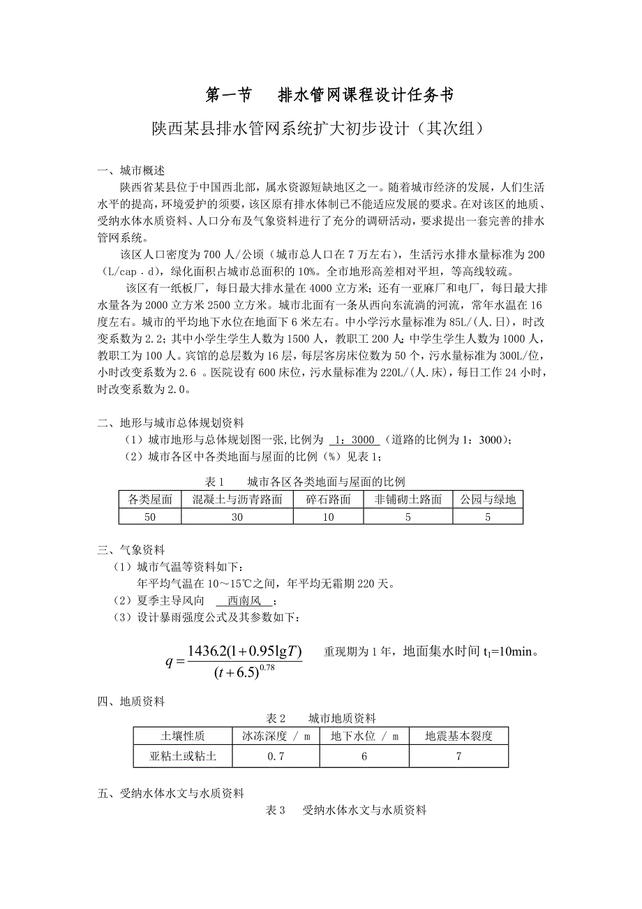 管道工程计算书(第二套方案)_第1页