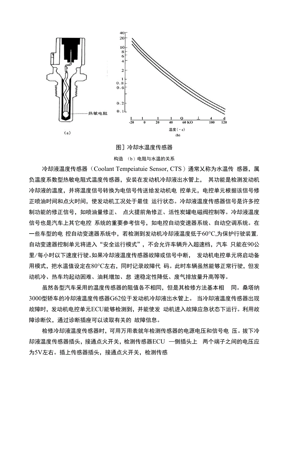 实验1冷却液温度传感器检测_第2页