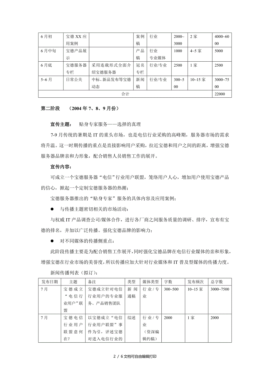 xx新闻传播计划_第2页