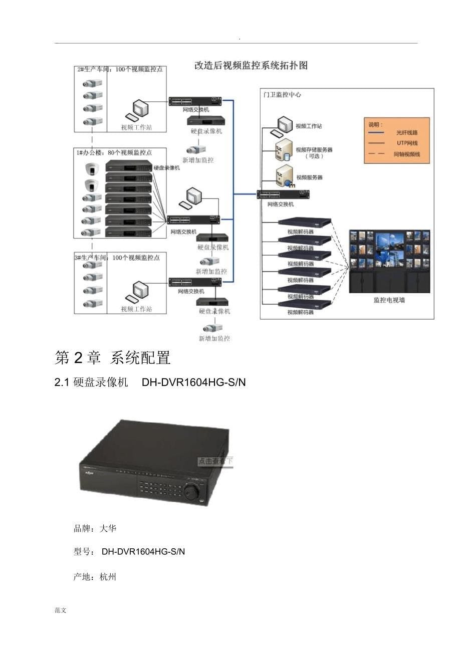 监控系统改造方案书_第5页