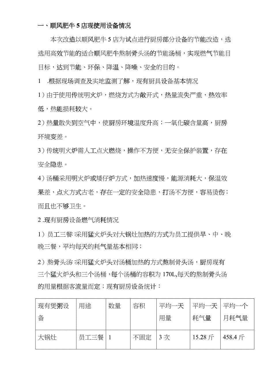 中国顺风肥牛餐饮集团有限公司厨房节能改造方案huko_第4页