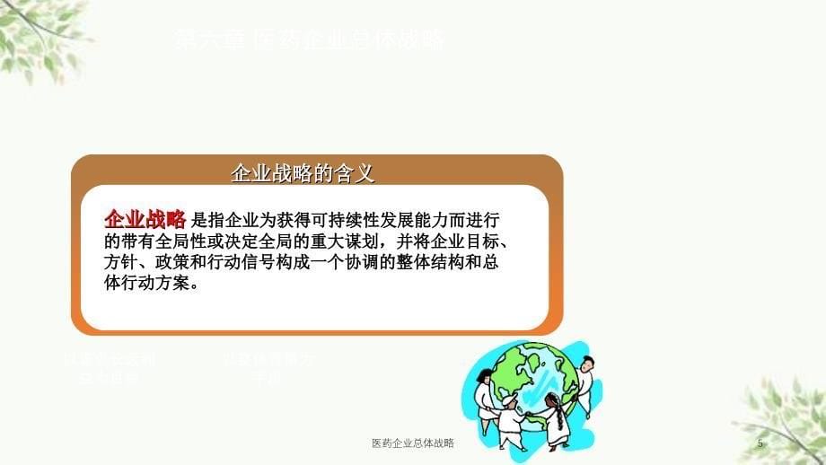 医药企业总体战略课件_第5页