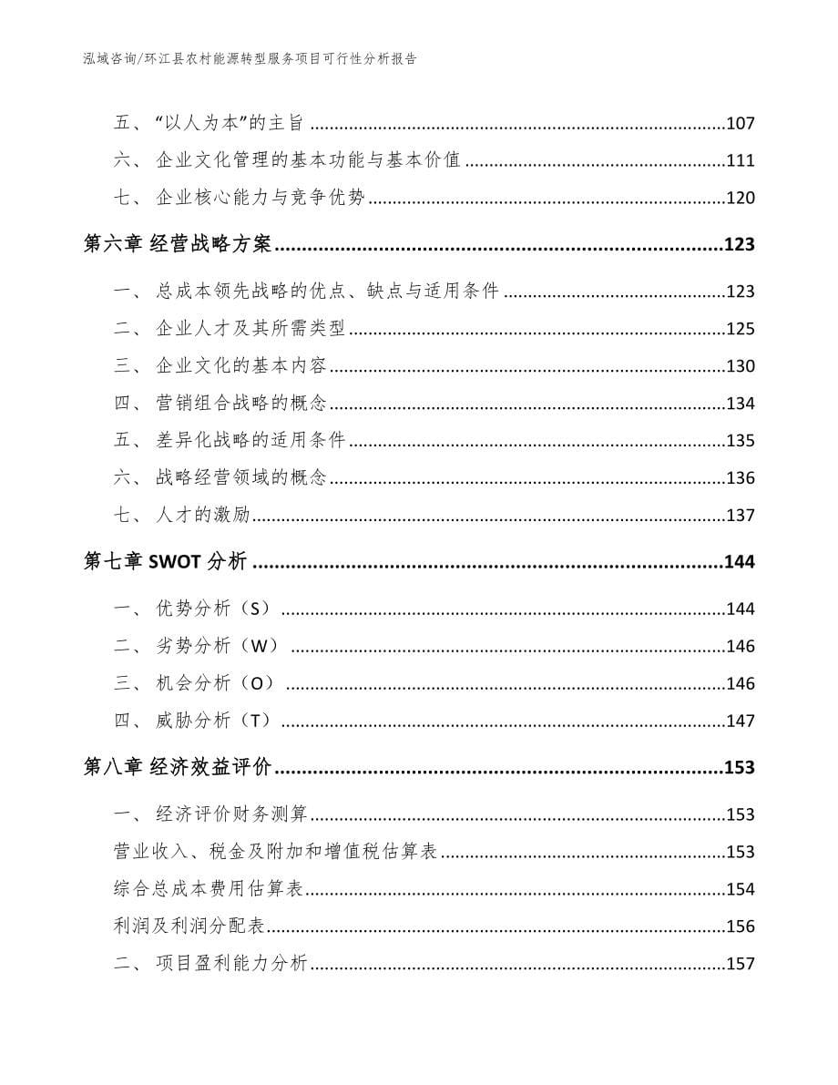 环江县农村能源转型服务项目可行性分析报告_模板范本_第5页
