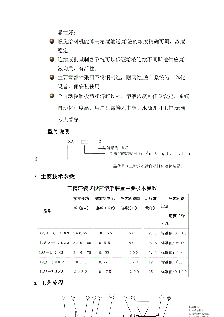 LS、LSA自动投药溶解装置_第2页