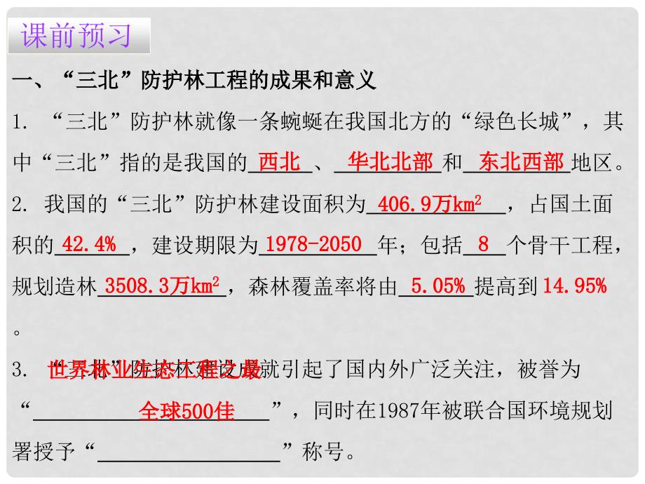 七年级生物上册 第7章 第3节 我国的绿色生态工程课件 （新版）北师大版_第3页