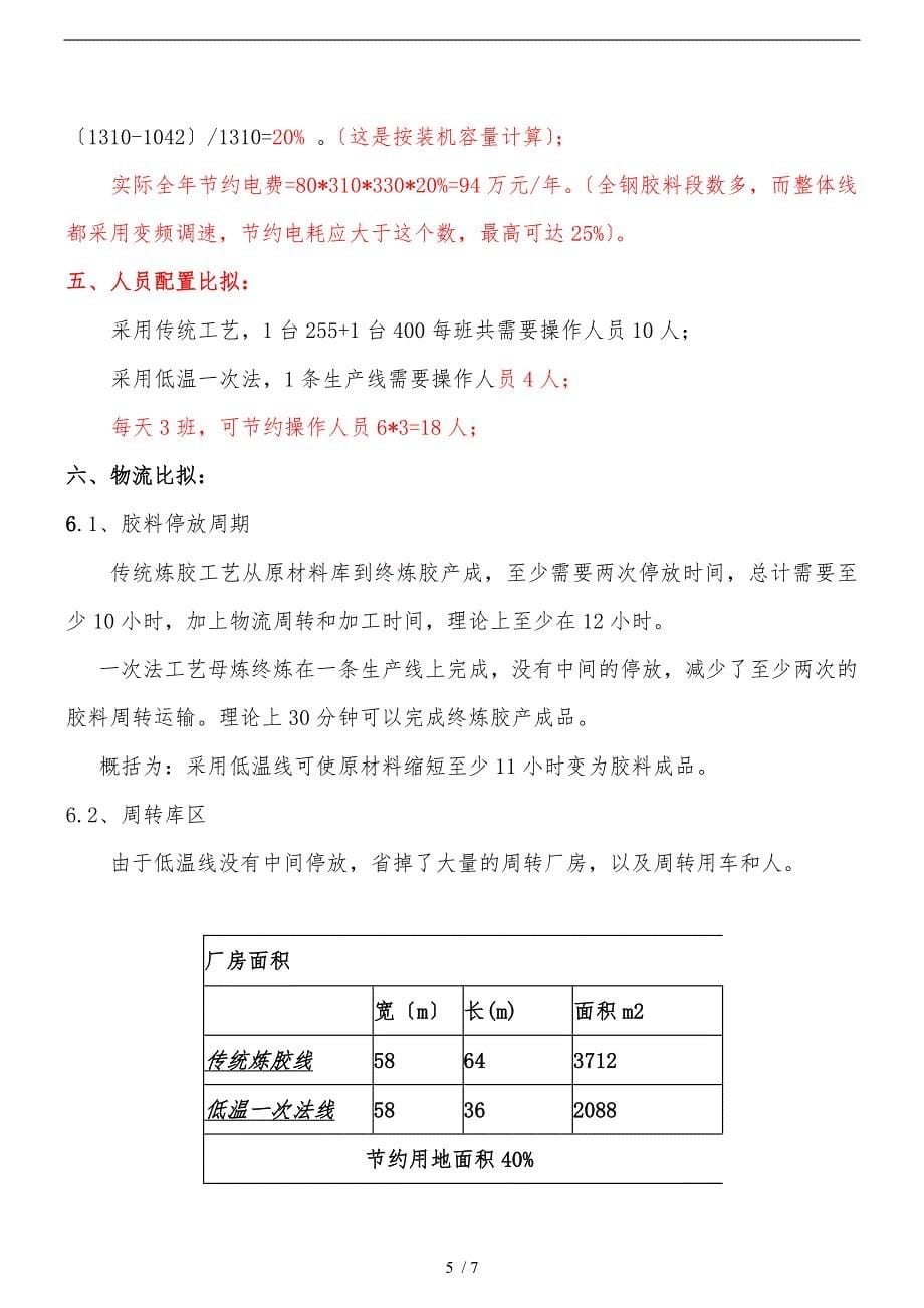 一次法炼胶可行性实施计划书_第5页