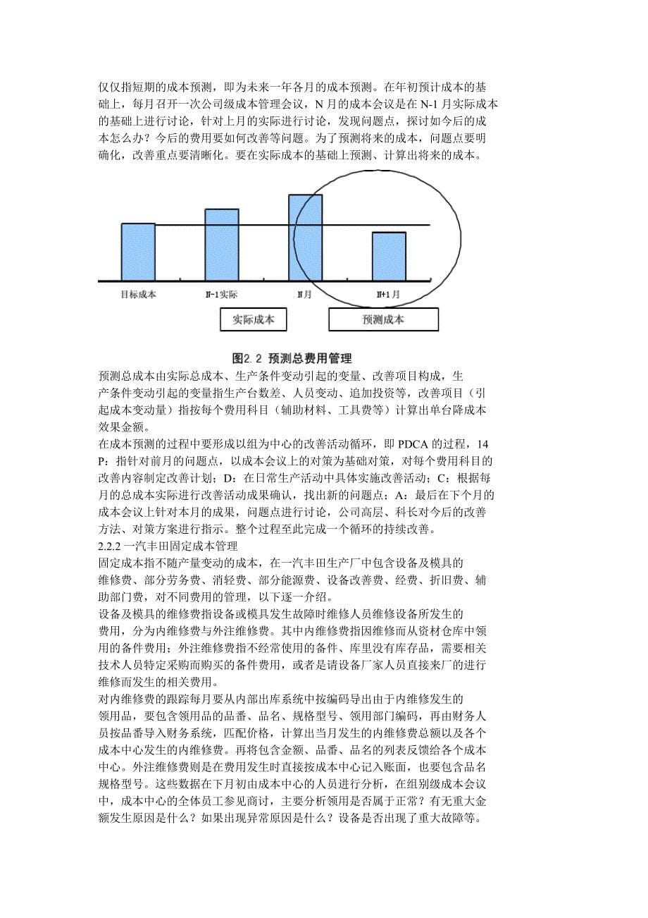 一汽丰田目标成本管理模式改进_第5页