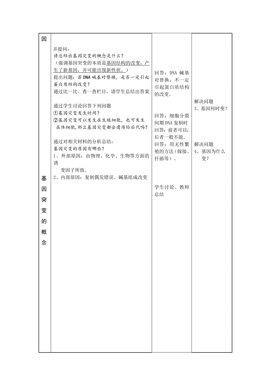 高一基因突变_第4页