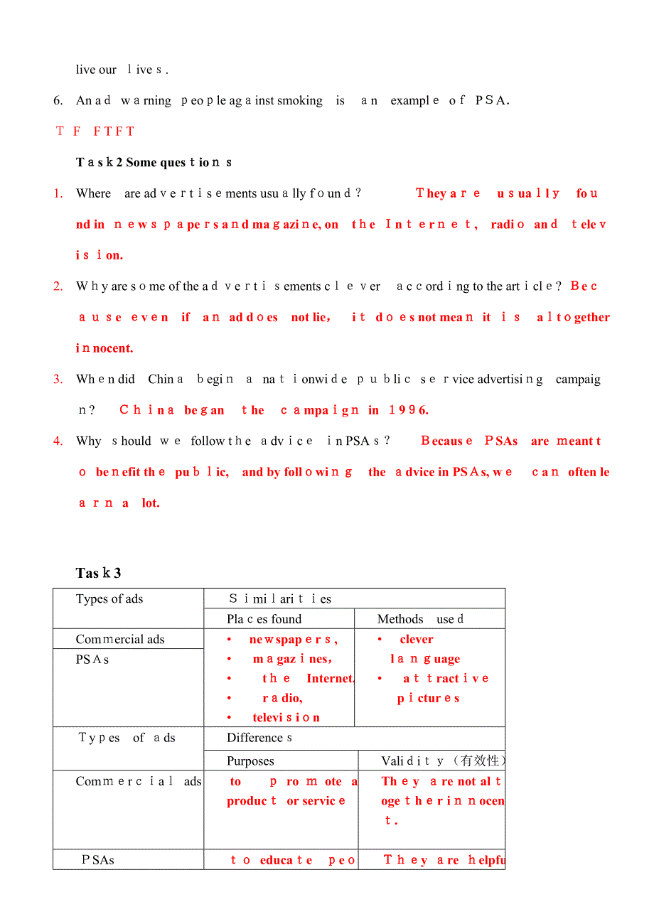 M4U1Reading-导学案含答案_第2页