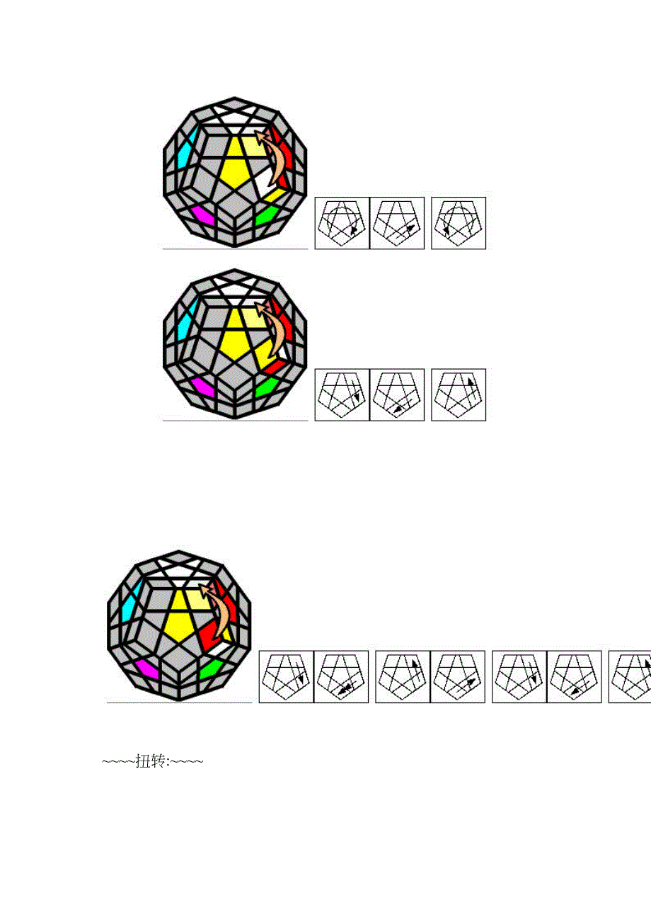 五魔方Megaminx图解教程_第4页