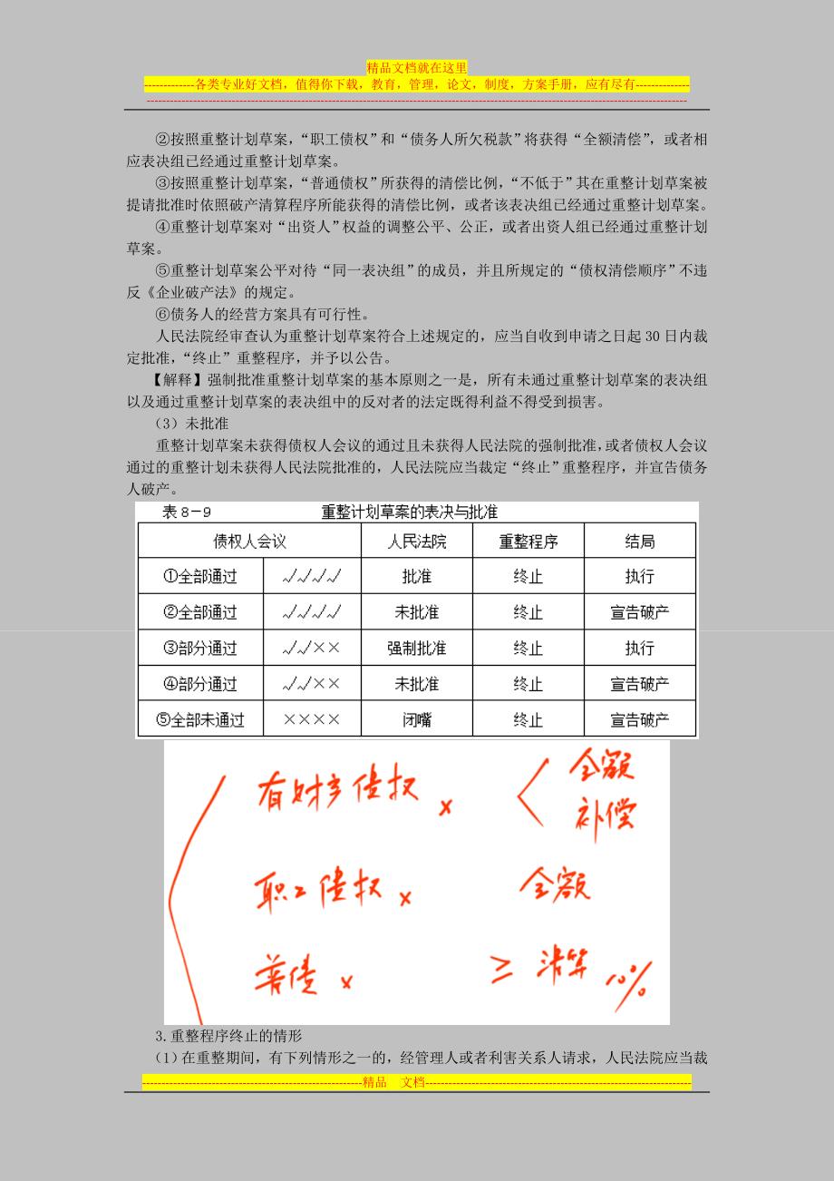 CPA经济法考点解读第08章企业破产法律制度11_第3页