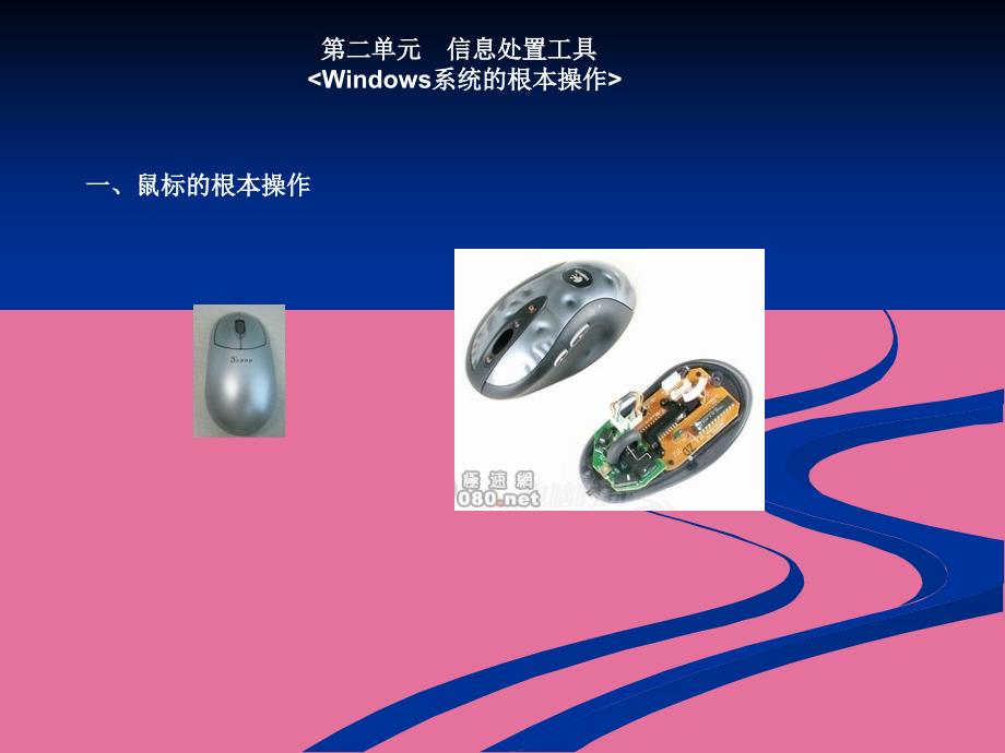 第二单元信息处理工具Windows系统的基本操作ppt课件_第1页